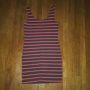 striped dress